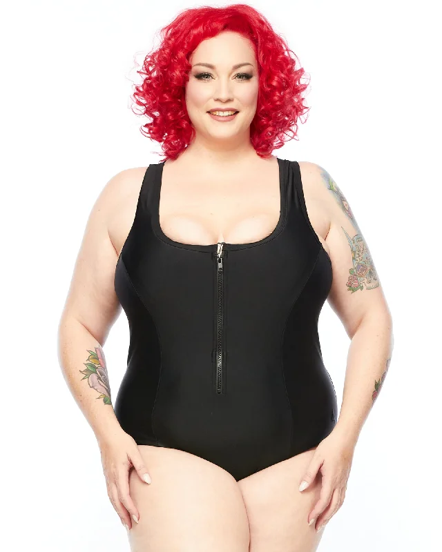 Racer Back Swimsuit Zip (E-G)