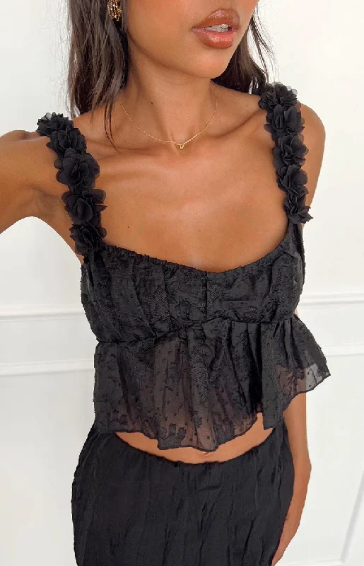 Long - Sleeve Women's Ribbed Crop Top in Beige for a Stylish and Cozy Fall OutfitMy Flower Black Top Long - Sleeve Women's Ribbed Crop Top in Beige for a Stylish and Cozy Fall OutfitMy Flower Black Top