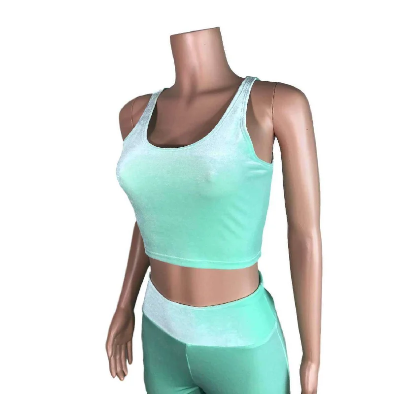 Backless Women's Crop Top in Black for a Sensual and Alluring Evening OutfitSALE - Crop Tank Top - Mint Velvet Backless Women's Crop Top in Black for a Sensual and Alluring Evening OutfitSALE - Crop Tank Top - Mint Velvet