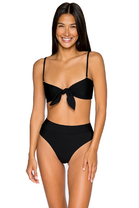 B Swim Black Out Calypso Top