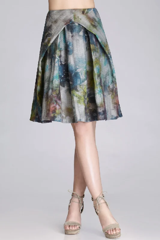 Solid - color pleated tennis skirt for sports activitiesMotega Skirt