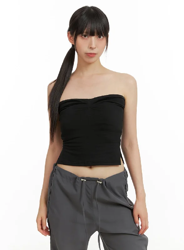 Shirred Tube Top CU424