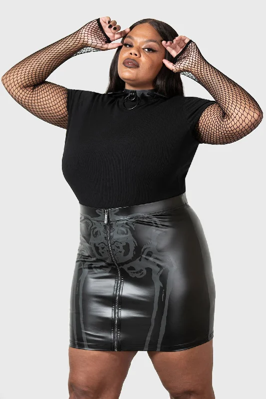 Zip - off skirt - and - shorts combination for changing activitiesSkellington Skirt [PLUS]