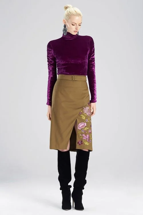 Stretch Twill Skirt