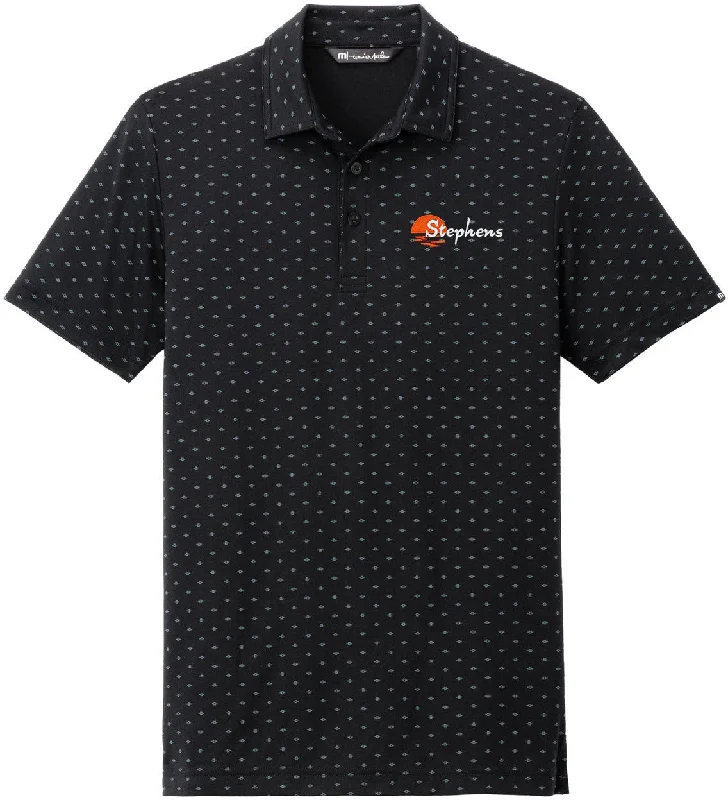 Moisture - wicking polo shirt for outdoor workoutsTravisMathew Oceanside Geo Polo