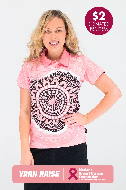 Zip - off sleeves polo shirt for changing weather conditionsBoobie Sista UPF50+ Polo Shirt