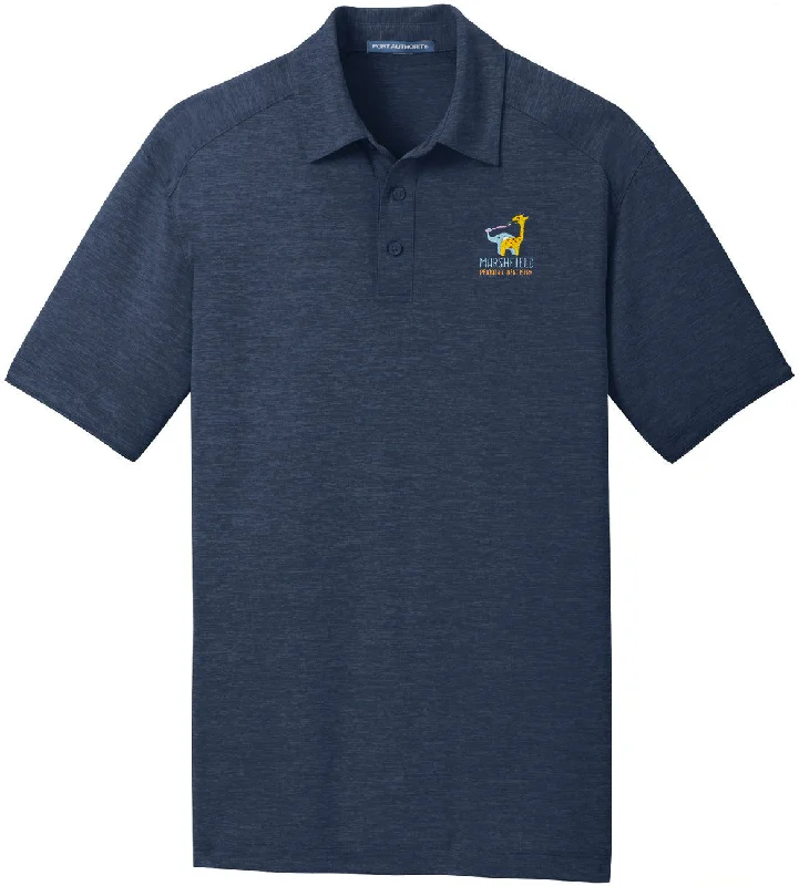 Port Authority Digi Heather Performance Polo