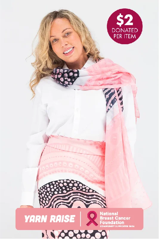 Thermal - lined polo shirt for cold - weather activitiesBoobie Sista Rectangle Chiffon Scarf