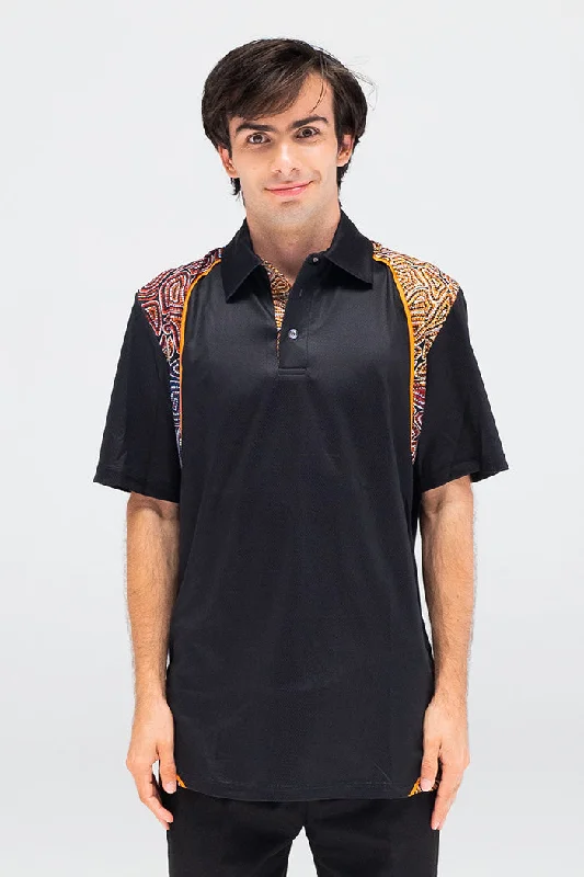 Embroidered logo polo shirt for a preppy styleOur Many Tribes UPF50+ Bamboo (Classic) Polo Shirt