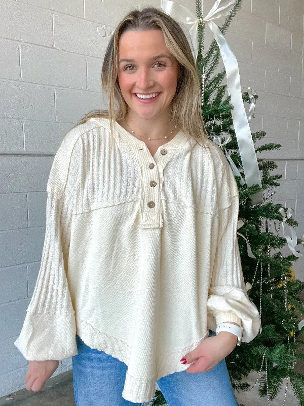 White Christmas Pullover