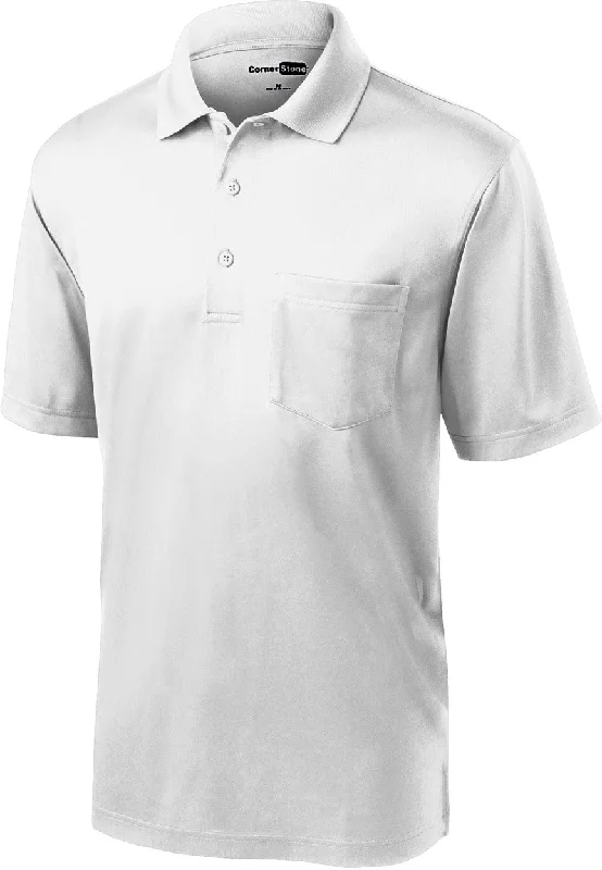 CLOSEOUT - CornerStone Select Snag-Proof Pocket Polo