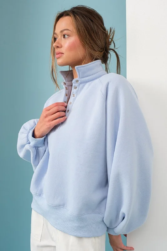 The Sadie Pullover - SKY BLUE