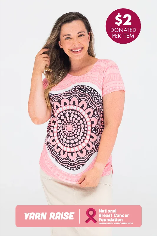 Petite - sized polo shirt with shorter lengthBoobie Sista Women's Fashion Top