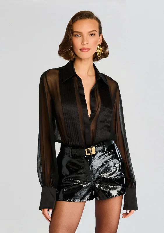 Open - Front Women's Cardigan - Style Mohair SweatersBrias Blouse