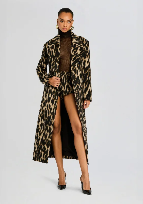V - Neck Women's Ribbed Wool Sweaters for FallChiara Wool Coat