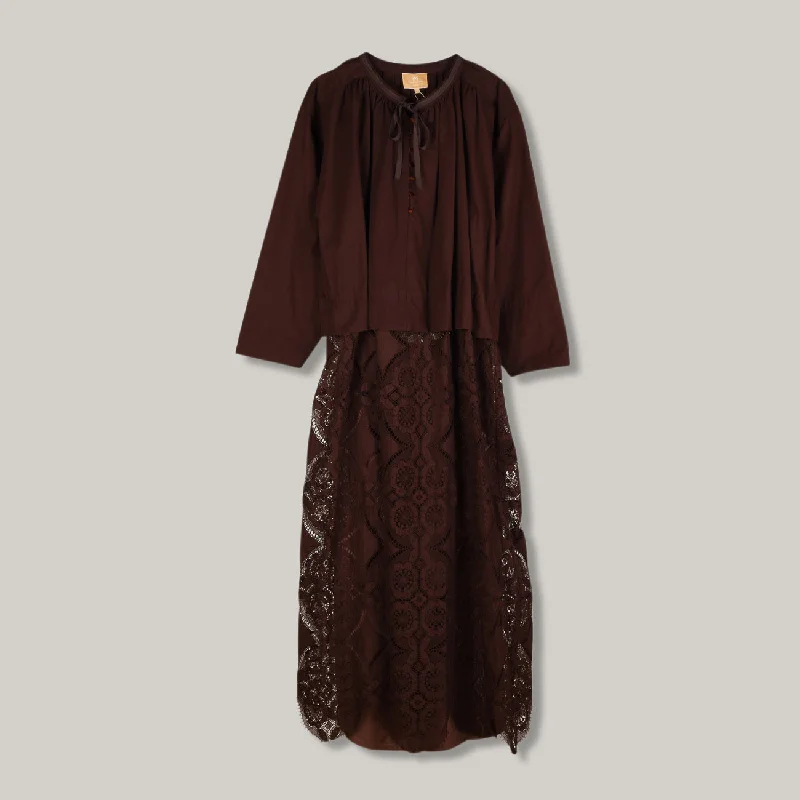 Hooded Women's Fleece - Lined Sweaters for WinterNIGEL CABOURN WOMENS MAINLINE ATTIC CHURCH DRESS - BORDEAUX Hooded Women's Fleece - Lined Sweaters for WinterNIGEL CABOURN WOMENS MAINLINE ATTIC CHURCH DRESS - BORDEAUX