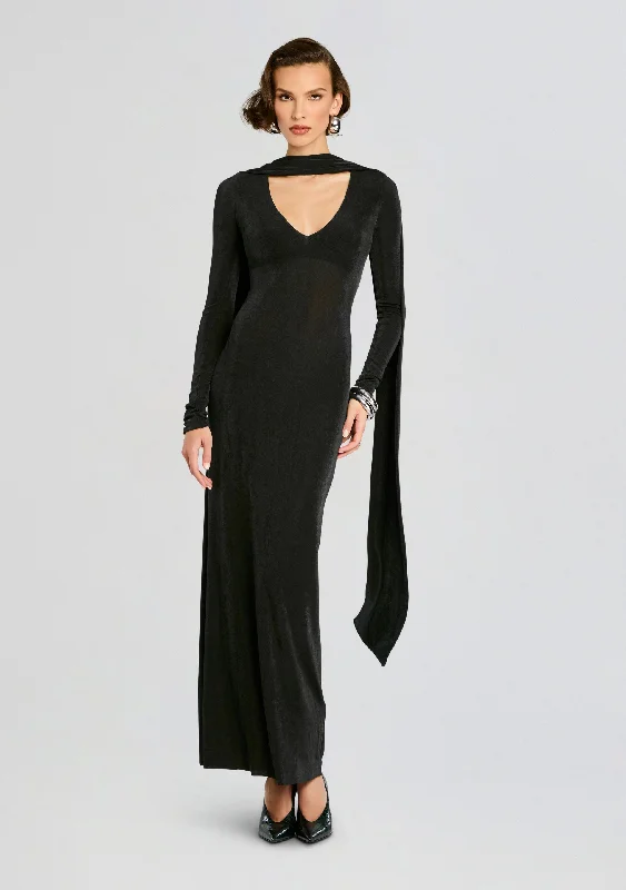 Split - Hem Women's Linen Blend Sweaters for SpringRaquel Maxi Dress