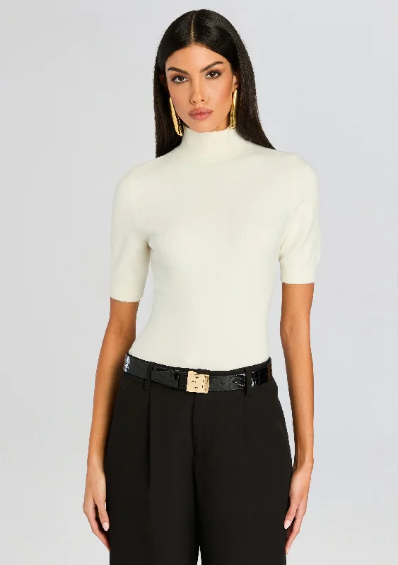 Hooded Women's Fleece - Lined Sweaters for WinterYael Knit Top