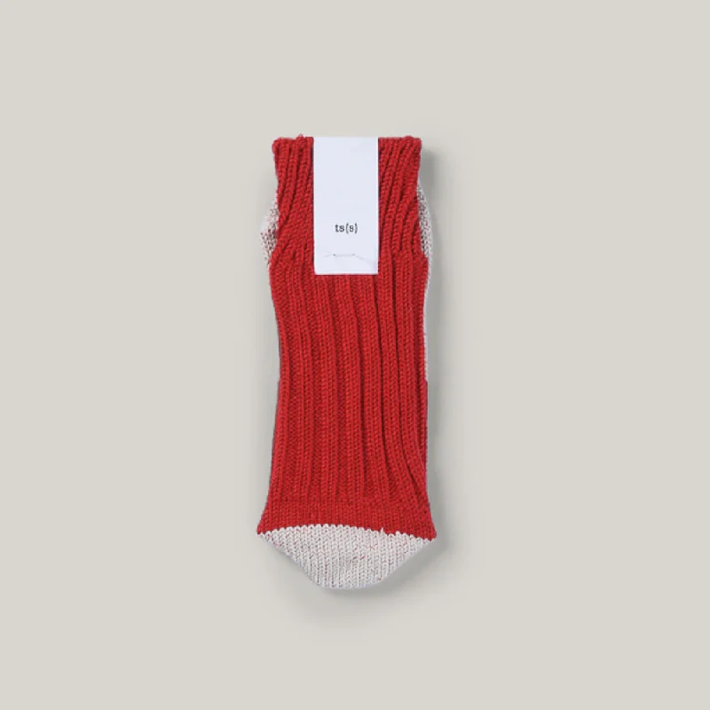 Boat Neck Women's Merino Wool Sweaters in Neutral ShadesTS(S) UNPAIRED COTTON RIB SOCK (SINGLE) - RED Boat Neck Women's Merino Wool Sweaters in Neutral ShadesTS(S) UNPAIRED COTTON RIB SOCK (SINGLE) - RED