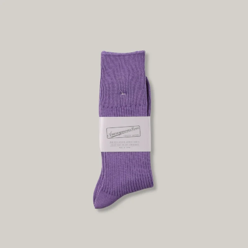Tie - Front Women's Lambswool Sweaters in Pastel HuesANONYMOUS ISM BRILLIANT CREW - MAUVE