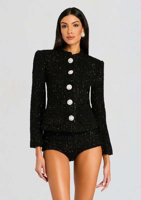 V - Neck Women's Ribbed Wool Sweaters for FallCarole Jacket
