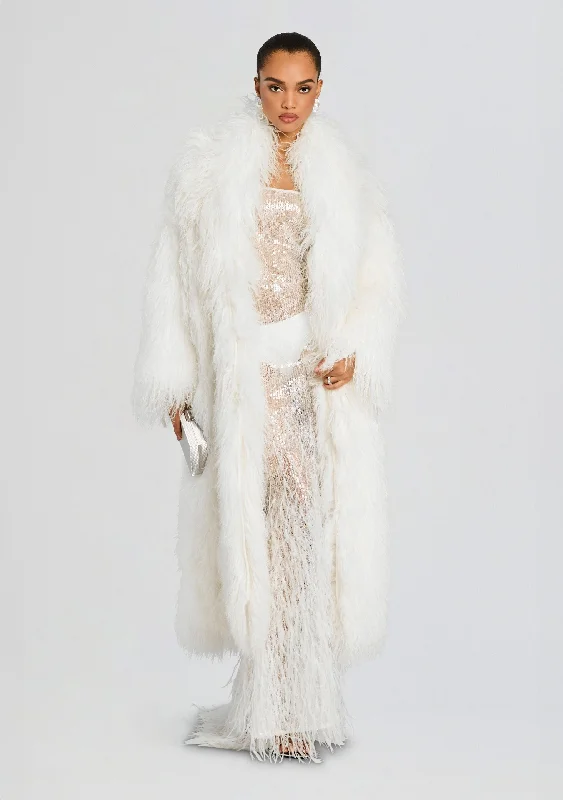 Cropped Women's Angora Blend Sweaters for a Trendy LookRegis Fur Coat
