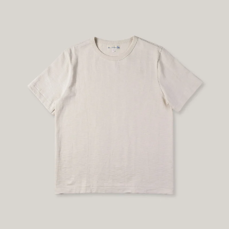 Mock Neck Women's Alpaca Wool Sweaters in Earth TonesMERZ B. SCHWANEN 2S14 CREW NECK T-SHIRT RELAXED FIT - NATURE Mock Neck Women's Alpaca Wool Sweaters in Earth TonesMERZ B. SCHWANEN 2S14 CREW NECK T-SHIRT RELAXED FIT - NATURE
