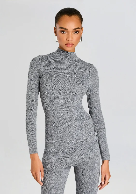Plus Size Women's Sequined Sweaters for Special OccasionsMichi Knit Top