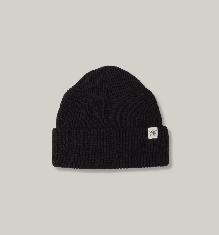 Tie - Front Women's Lambswool Sweaters in Pastel HuesKNICKERBOCKER WATCH CAP - BLACK Tie - Front Women's Lambswool Sweaters in Pastel HuesKNICKERBOCKER WATCH CAP - BLACK