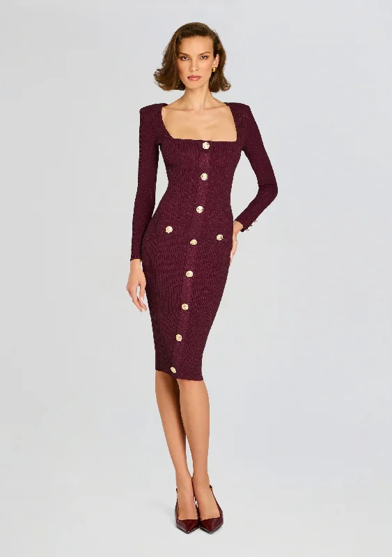 Sleeveless Women's Silk - Trimmed Sweaters for SummerSadelle Knit Dress