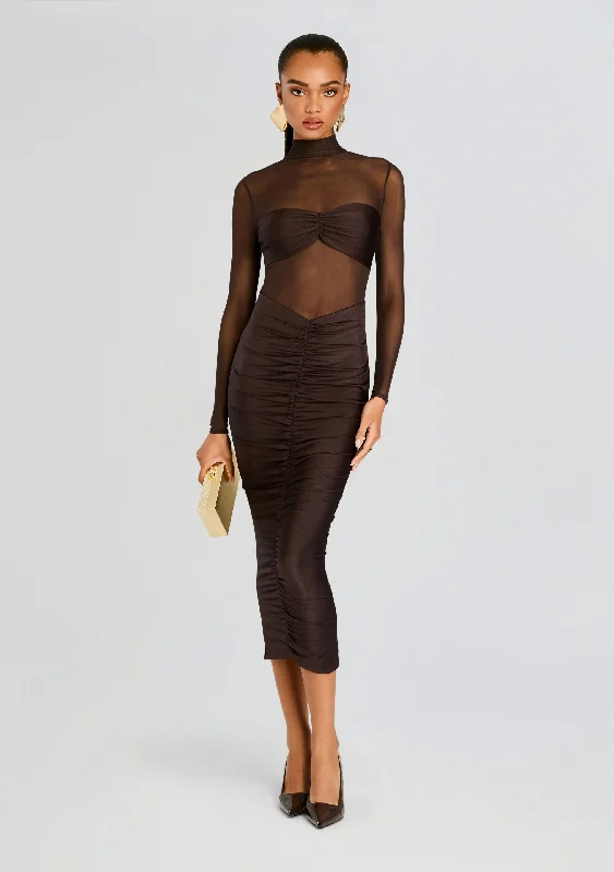 High - Low Hem Women's Cashmere - Blended SweatersLevina Dress