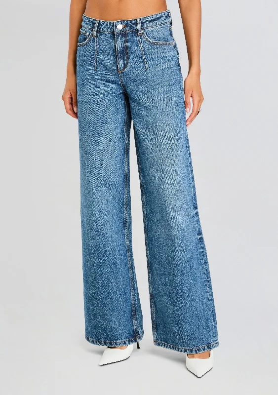 Plus Size Women's Side - Slit Sweaters in Bold SolidsFiona Low Rise Jean