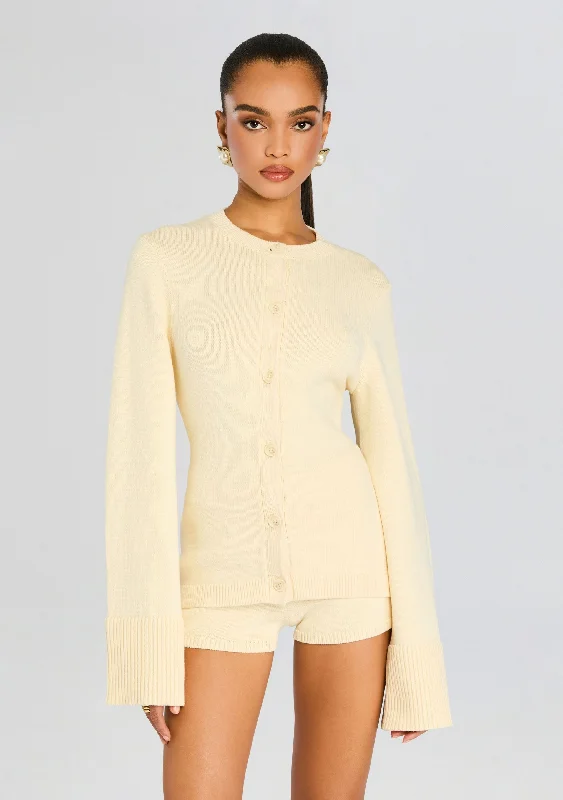 High - Low Hem Women's Cashmere - Blended SweatersTira Cardigan