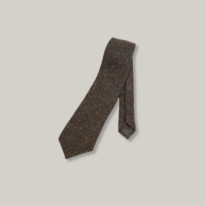 Plus Size Women's Belted Cable Knit SweatersNIGEL CABOURN WIDE WORK TIE - DARK BROWN Plus Size Women's Belted Cable Knit SweatersNIGEL CABOURN WIDE WORK TIE - DARK BROWN