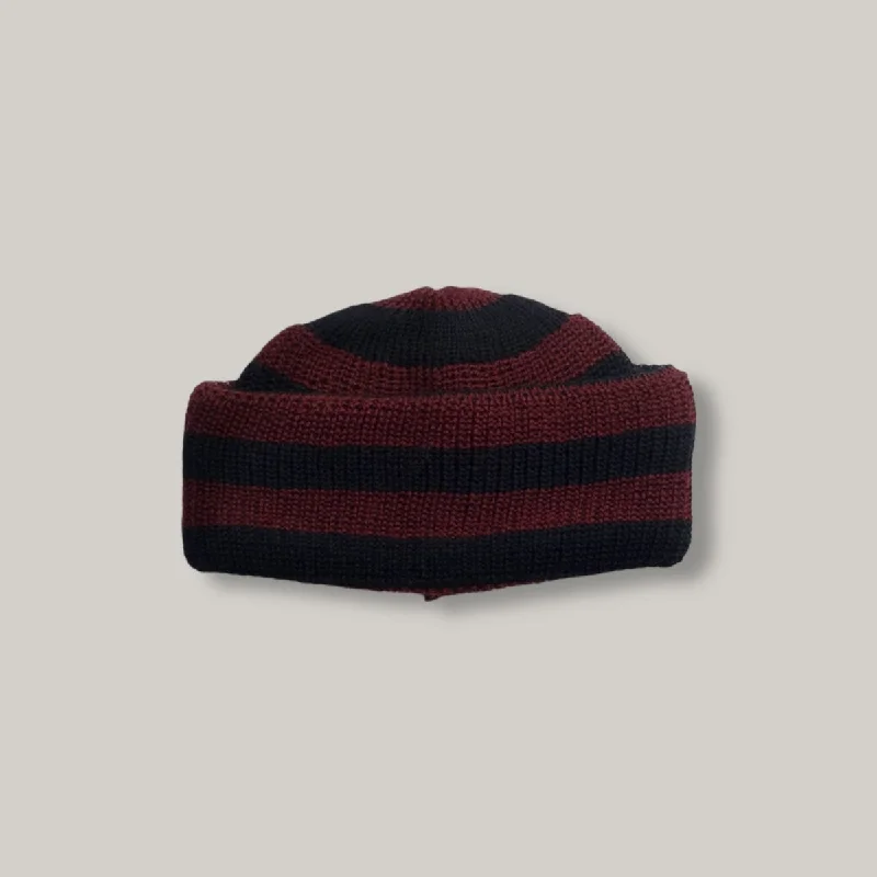 Hooded Women's Fleece - Lined Sweaters for WinterHEIMAT JAILHOUSE HAT - BURGUNDY/ SCHWARZ Hooded Women's Fleece - Lined Sweaters for WinterHEIMAT JAILHOUSE HAT - BURGUNDY/ SCHWARZ