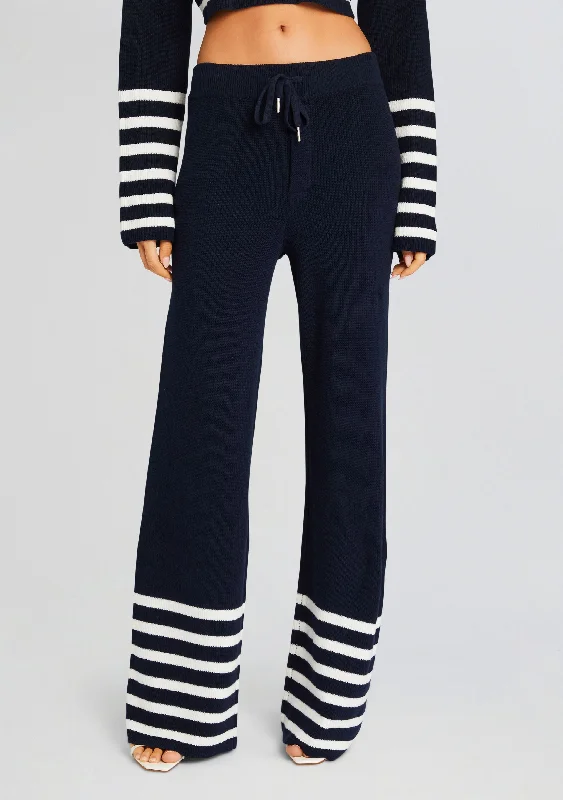 V - Neck Women's Ribbed Wool Sweaters for FallPoe Pant