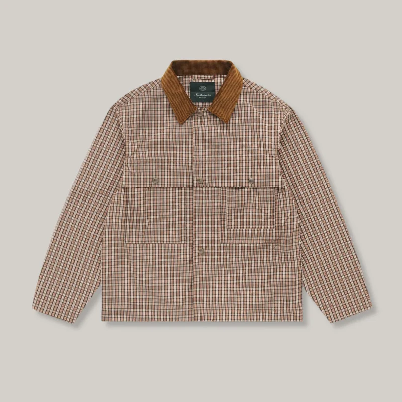 Bell - Sleeve Women's Mohair - Wool Blend SweatersKINCKERBOCKER MOTT COTTON & NYLON JACKET - TAN PLAID Bell - Sleeve Women's Mohair - Wool Blend SweatersKINCKERBOCKER MOTT COTTON & NYLON JACKET - TAN PLAID