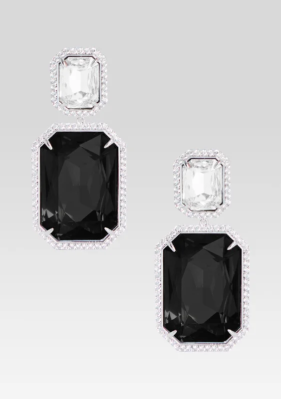 Plus Size Women's Sequined Sweaters for Special OccasionsCora Gemstone Earrings
