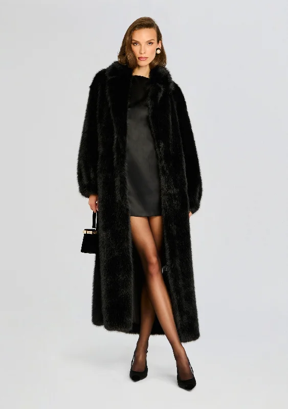 Cropped Women's Angora Blend Sweaters for a Trendy LookDasha Faux Fur Jacket