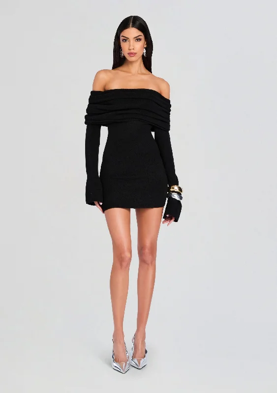 Hooded Women's Fleece - Lined Sweaters for WinterSelene Mini Dress