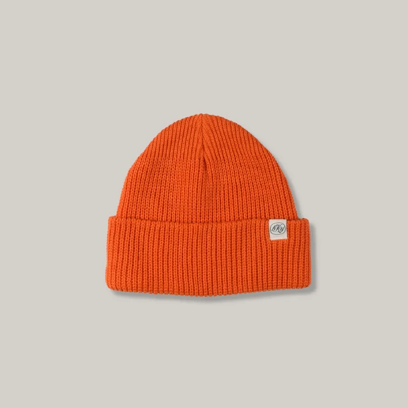V - Neck Women's Ribbed Wool Sweaters for FallKNICKERBOCKER WATCH CAP - BLAZE ORANGE V - Neck Women's Ribbed Wool Sweaters for FallKNICKERBOCKER WATCH CAP - BLAZE ORANGE
