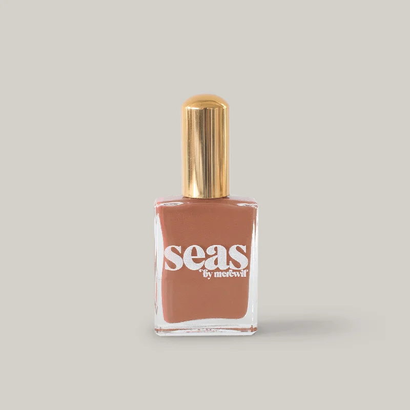 Mock Neck Women's Alpaca Wool Sweaters in Earth TonesSEAS BY MEREWIF NAIL POLISH - LA ROSA
