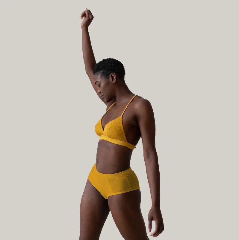 Boat Neck Women's Merino Wool Sweaters in Neutral ShadesTA-CT BRA ETNA - SAFFRON