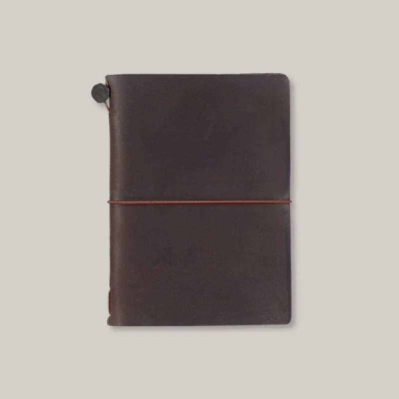 Tie - Front Women's Lambswool Sweaters in Pastel HuesTRAVELER'S COMPANY NOTEBOOK PASSPORT BROWN