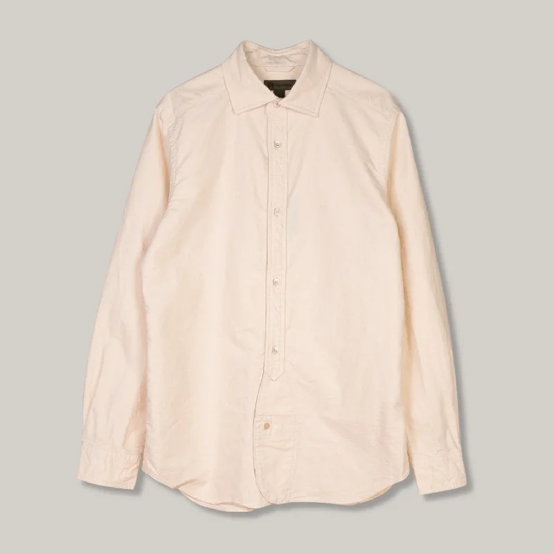 Plus Size Women's Ruffled Hem Sweaters in Floral PrintsNIGEL CABOURN MAINLINE BRITISH OFFICERS SHIRT - IVORY Plus Size Women's Ruffled Hem Sweaters in Floral PrintsNIGEL CABOURN MAINLINE BRITISH OFFICERS SHIRT - IVORY