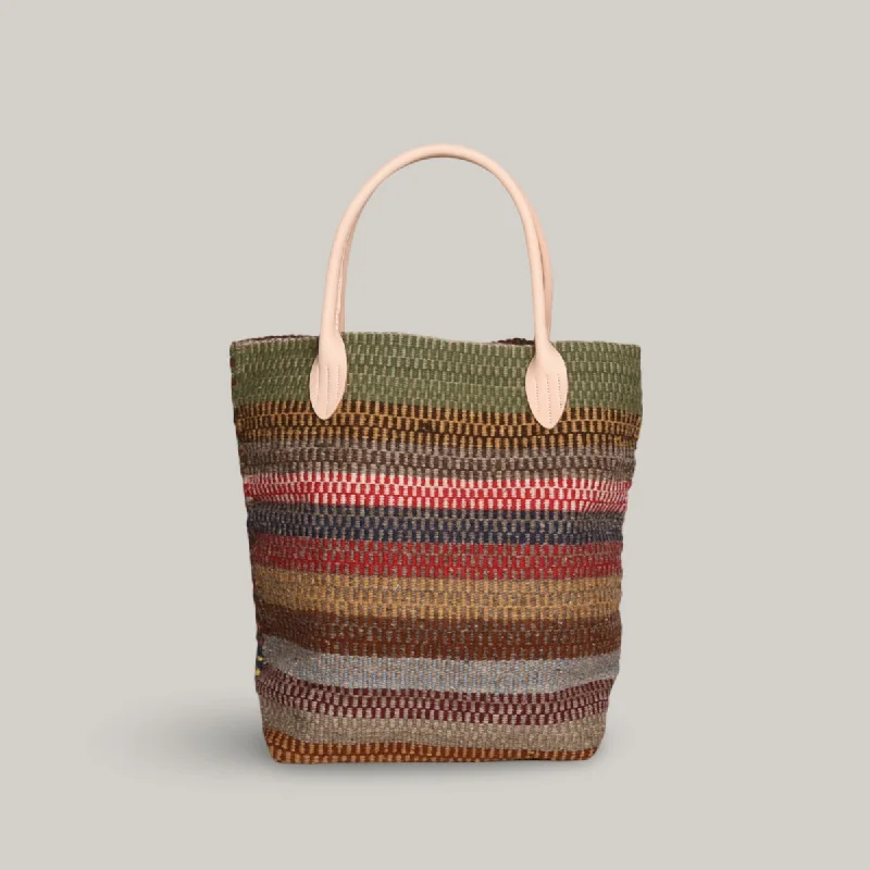Split - Hem Women's Linen Blend Sweaters for SpringCHAMULA BLANKET TOTE - STRIPE