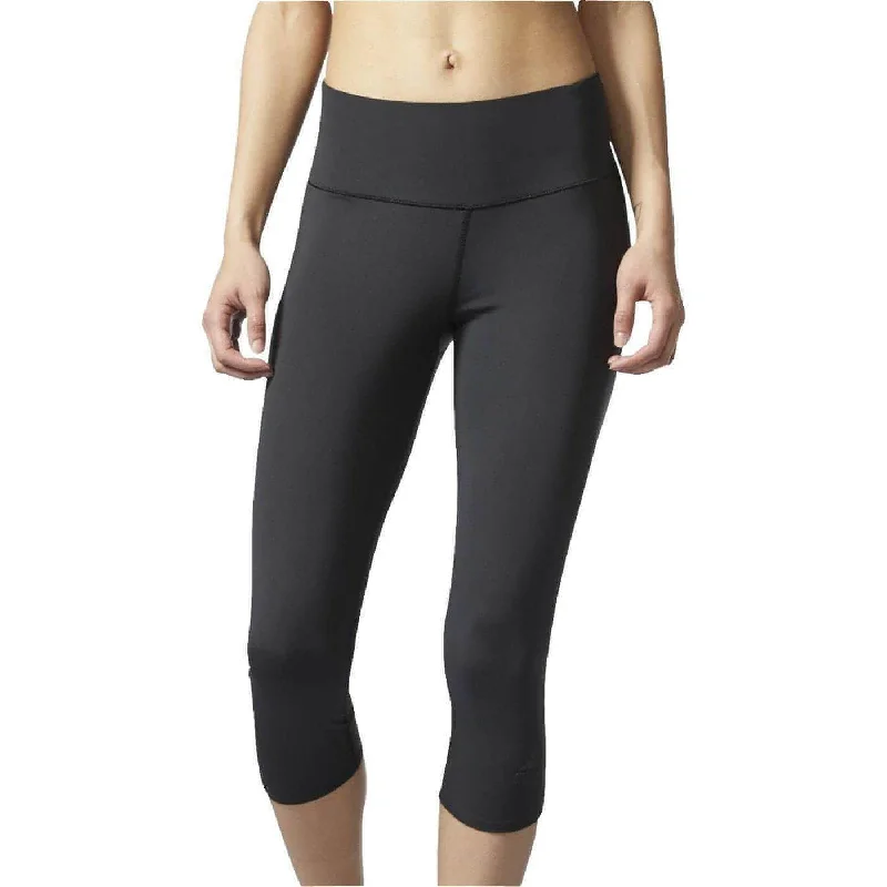 Metallic - finish women leggings for a glamorous and shiny outfitadidas Supernova Womens 3/4 Capri Running Tights - Black Metallic - finish women leggings for a glamorous and shiny outfitadidas Supernova Womens 3/4 Capri Running Tights - Black
