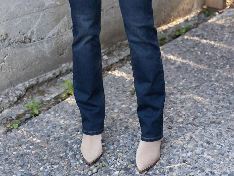 Bootcut women leggings for a unique and flattering silhouetteBarely Boot Denim Jean In Dark Wash Bootcut women leggings for a unique and flattering silhouetteBarely Boot Denim Jean In Dark Wash