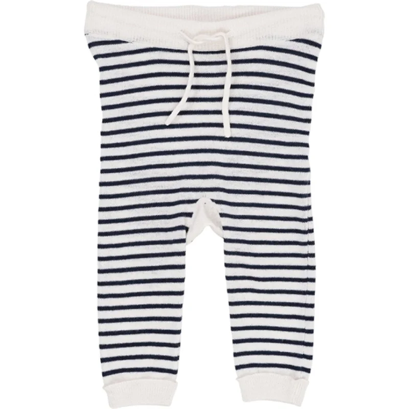 Jegging - style women leggings combining jeans look and leggings comfortCopenhagen Colors Cream/Navy Comb. Strik Leggings m. Striber Jegging - style women leggings combining jeans look and leggings comfortCopenhagen Colors Cream/Navy Comb. Strik Leggings m. Striber