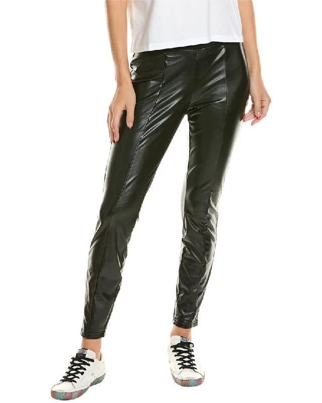 Bootcut women leggings for a unique and flattering silhouetteHUE Faux Leather Legging Bootcut women leggings for a unique and flattering silhouetteHUE Faux Leather Legging